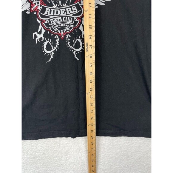 Harley Davidson Dominican Riders T-Shirt Men’s Black Punta Cana Graphic Size XL - Picture 5 of 6